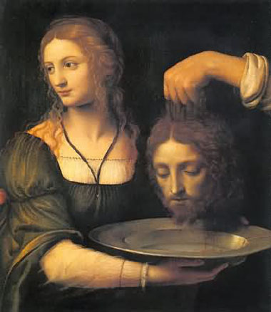 Salome and John the Baptist's head